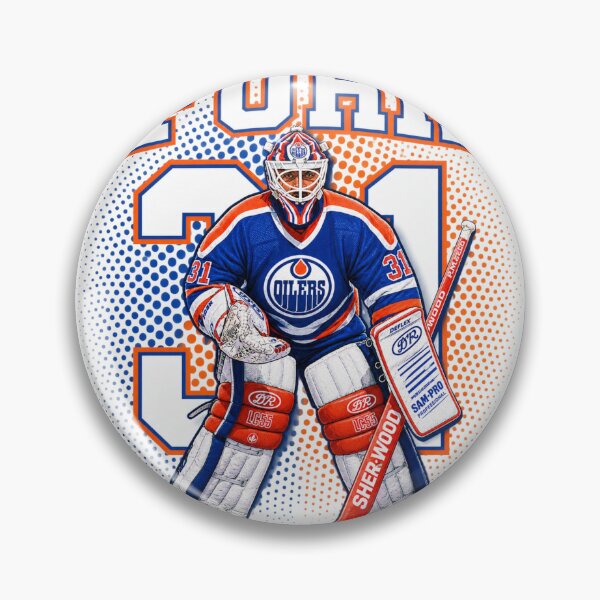 Item preview, Hockey Legend Grant Fuhr Edmonton Oilers 31 designed and sold by stfxguy.