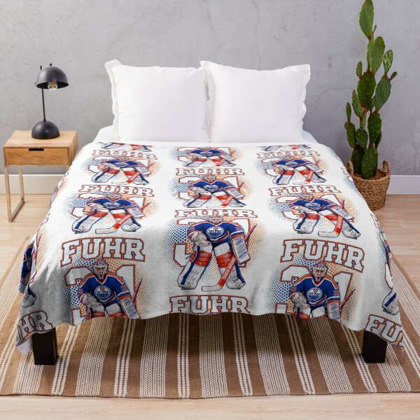 Item preview, Hockey Legend Grant Fuhr Edmonton Oilers 31 designed and sold by stfxguy.
