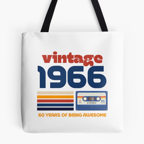 Item preview, Vintage 1966 60th Birthday Cassette 60 Years Of Being Awesome designed and sold by manu446jk.