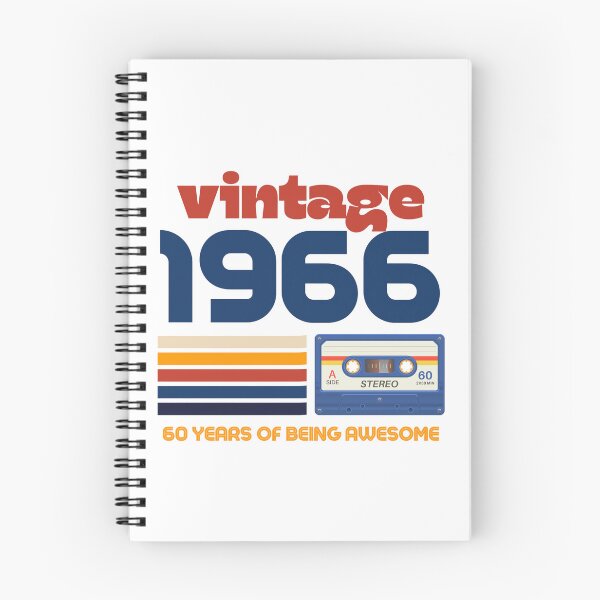 Item preview, Vintage 1966 60th Birthday Cassette 60 Years Of Being Awesome designed and sold by manu446jk.