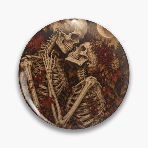 Item preview, Eternal Gothic Lovers Autumn Embrace designed and sold by Everwood Art Studio.