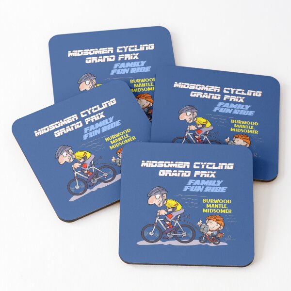 Item preview, Midsomer Grand Prix FAMILY FUN RIDE (on Navy) designed and sold by PawsitiveMum3.