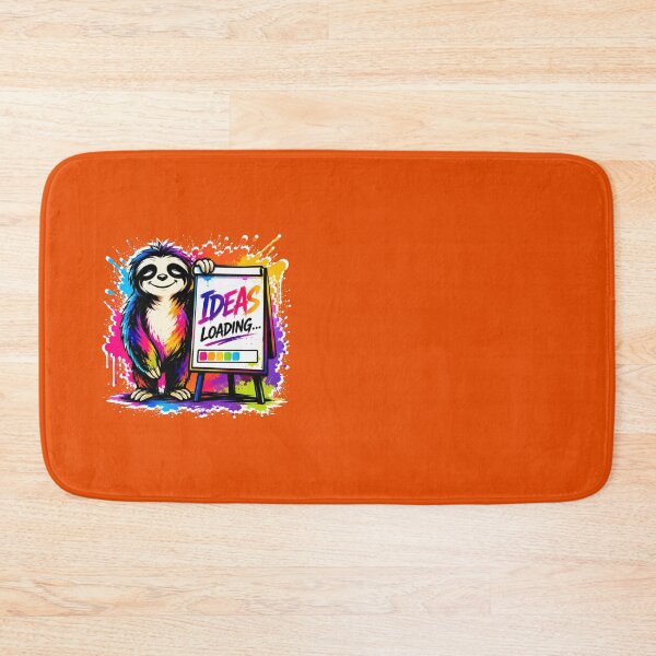 Item preview, Ideas Loading Funny Sloth Creative Mind Graffiti Art designed and sold by Cabrasco.