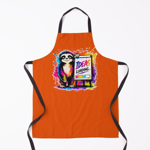 Item preview, Ideas Loading Funny Sloth Creative Mind Graffiti Art designed and sold by Cabrasco.