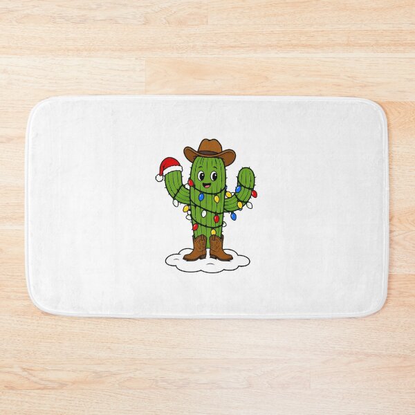 Item preview, Cowboy Christmas Cactus Desert Western Saguaro Boots designed and sold by chattsuede.