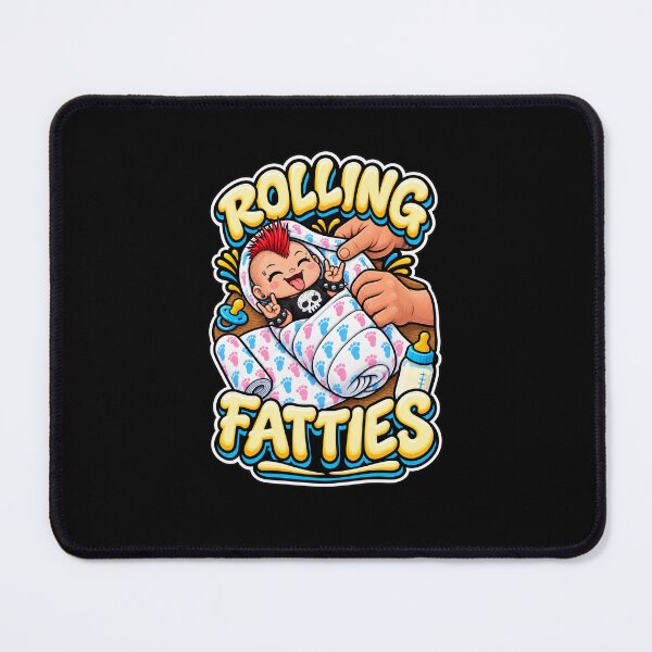 Item preview, Rolling Fatties Punk Baby designed and sold by SnarkyPelican.
