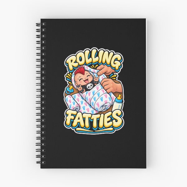 Item preview, Rolling Fatties Punk Baby designed and sold by SnarkyPelican.