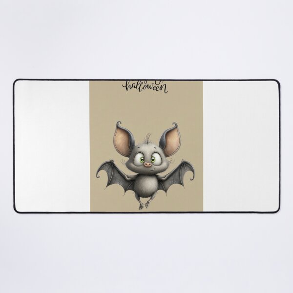 Item preview, Funny Goofy Bat Happy Halloween Vintage Cartoon designed and sold by NNCollection.