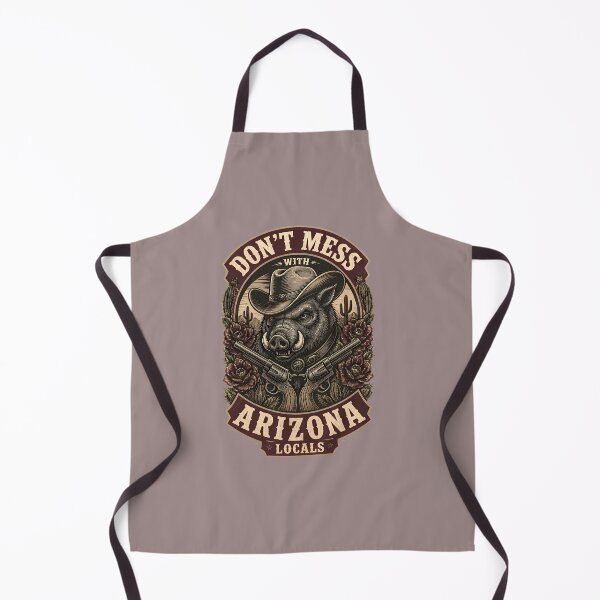Item preview, Don't Mess With Arizona Locals – Javelina Cowboy designed and sold by Art-Arcade6.