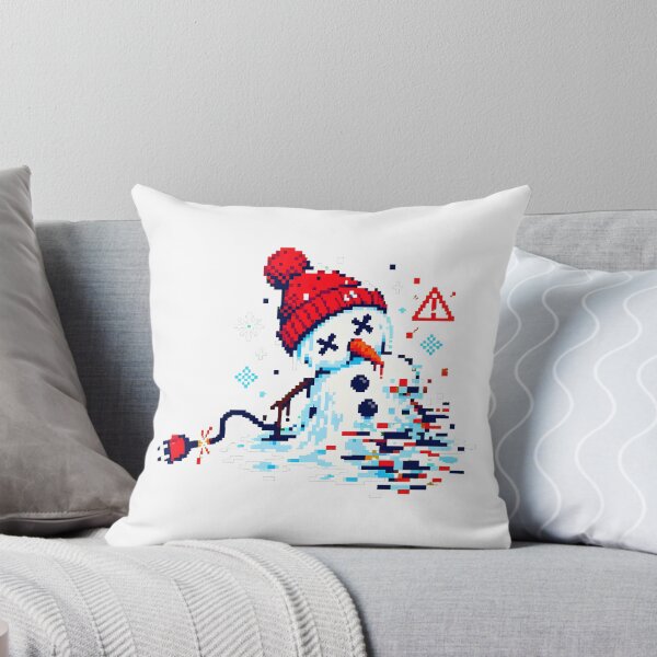 Item preview, Pixel Snowman Sparking System Error Developer designed and sold by chattsuede.