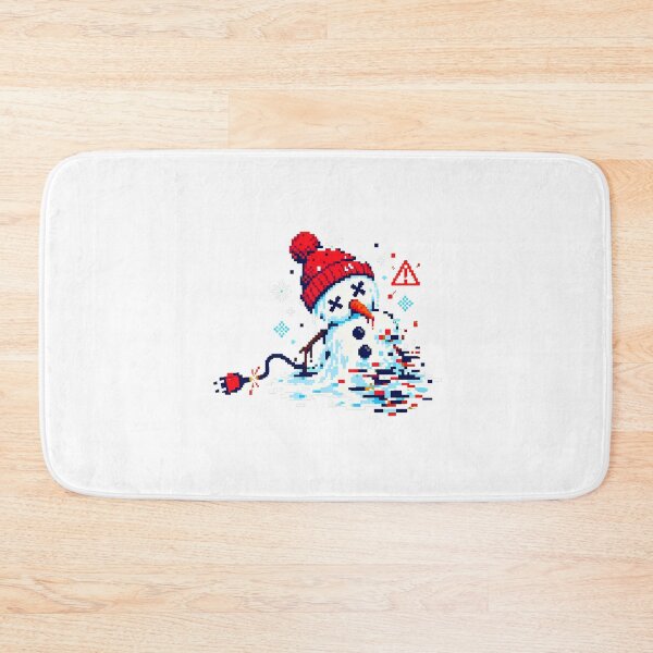 Item preview, Pixel Snowman Sparking System Error Developer designed and sold by chattsuede.