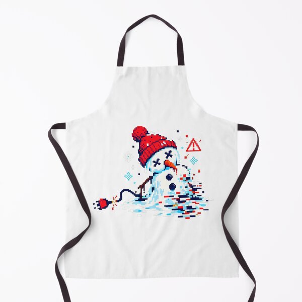 Item preview, Pixel Snowman Sparking System Error Developer designed and sold by chattsuede.