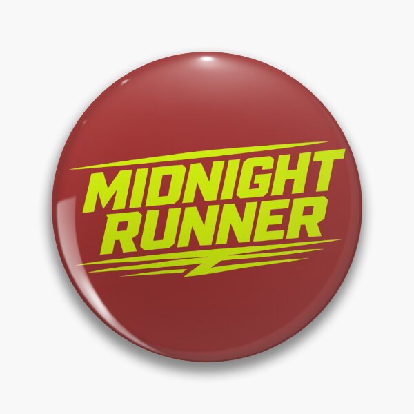 Item preview, Midnight Runner Typography Vector Design - Neon Yellow Speed Text Style    designed and sold by Nubian Style.