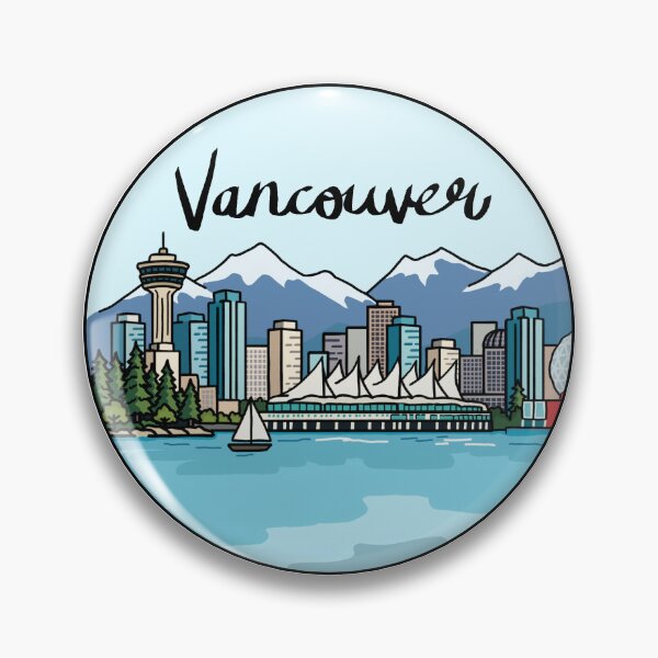 Item preview, Vancouver skyline  designed and sold by pizzafairy.