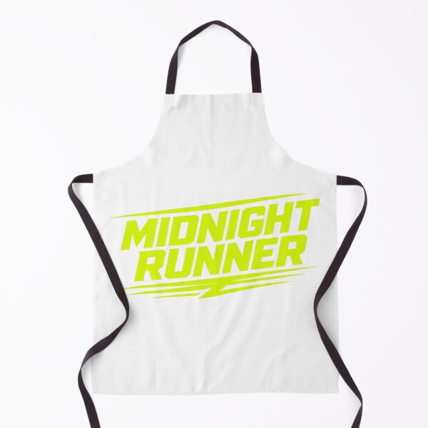 Item preview, Midnight Runner Typography Vector Design - Neon Yellow Speed Text Style    designed and sold by Nubian Style.