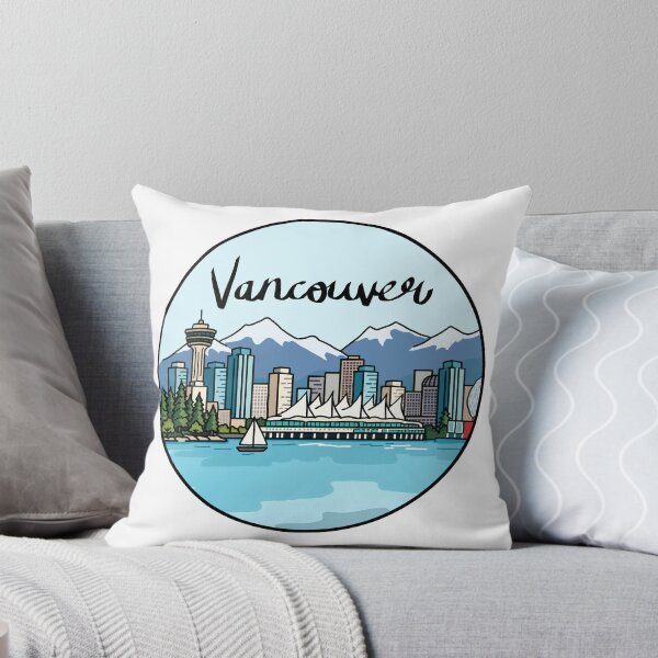 Item preview, Vancouver skyline  designed and sold by pizzafairy.