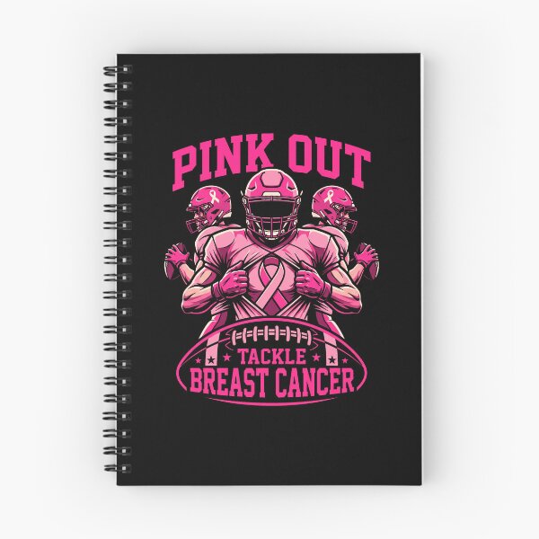 Item preview, breastcancer Pink Out Football Awareness Tee for Fans designed and sold by liamsi-kouz.