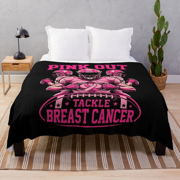 Item preview, breastcancer Pink Out Football Awareness Tee for Fans designed and sold by liamsi-kouz.