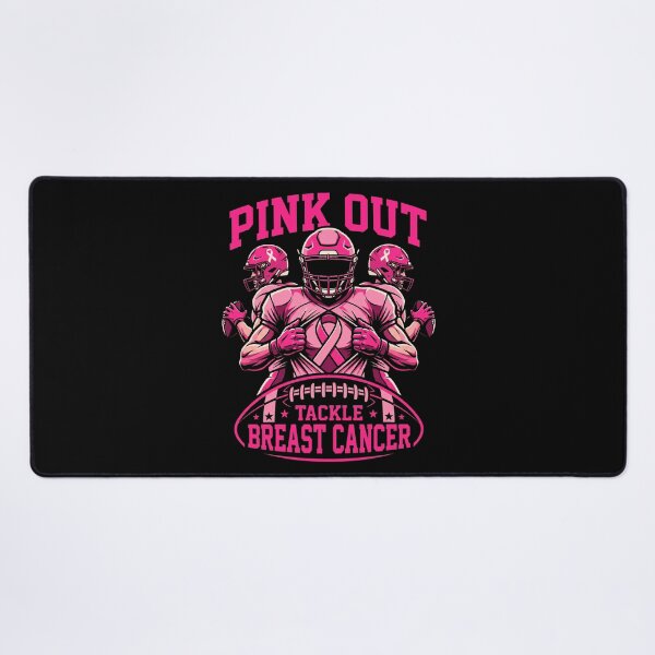Item preview, breastcancer Pink Out Football Awareness Tee for Fans designed and sold by liamsi-kouz.