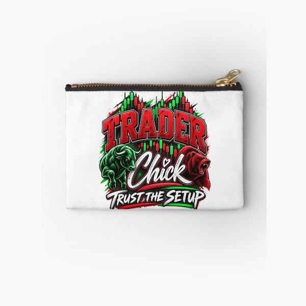 Item preview, Trader Chick-Trust The Setup- White Background  designed and sold by Trendi61.