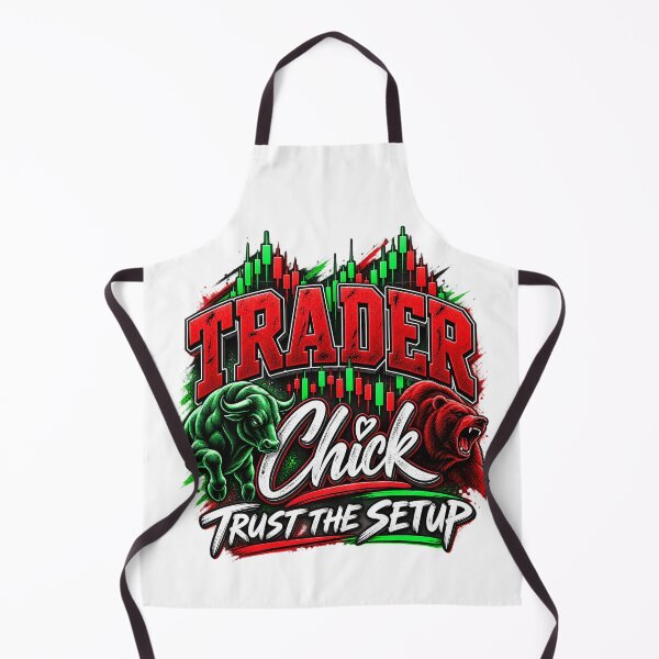 Item preview, Trader Chick-Trust The Setup- White Background  designed and sold by Trendi61.