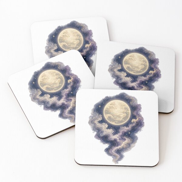 Item preview, Moonlit Tides designed and sold by TATOXIDE.