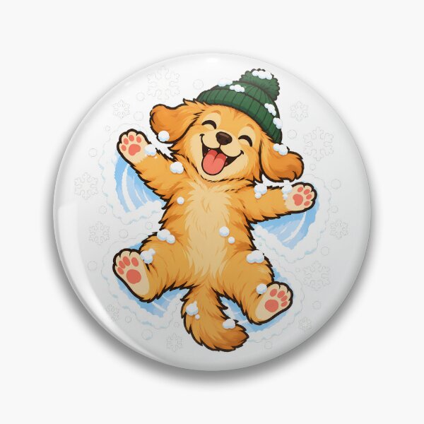 Item preview, Snow Puppy Green Hat Dog Lover designed and sold by chattsuede.