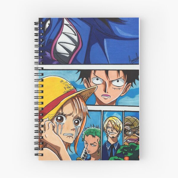 Item preview, Luffy vs Arlong One Piece (FAN ART) designed and sold by Amanda-Drawing.