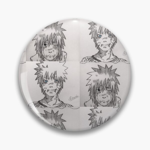Item preview, Naruto and Sasuke Final Battle (FAN ART) designed and sold by Amanda-Drawing.