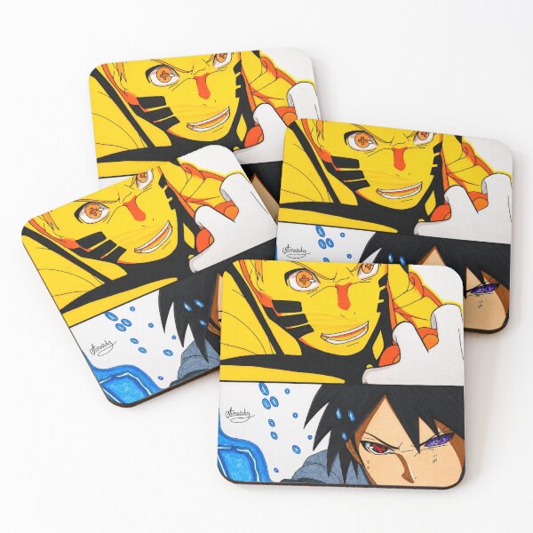 Item preview, Naruto and Sasuke vs Momoshiki (FAN ART) designed and sold by Amanda-Drawing.