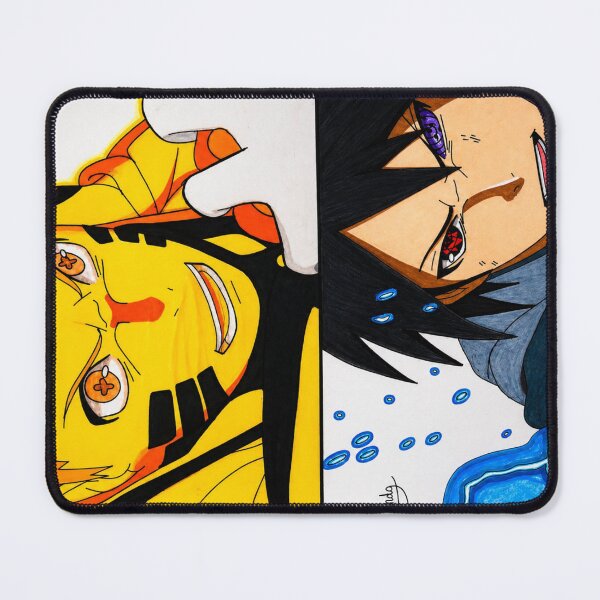 Artikelvorschau, Naruto and Sasuke vs Momoshiki (FAN ART) entworfen und verkauft von Amanda-Drawing.