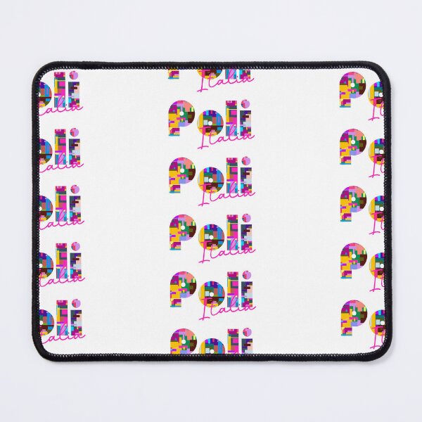 Item preview, Poli, Roma, Italia, colorful typography design for travellers designed and sold by Wanderful-roads.