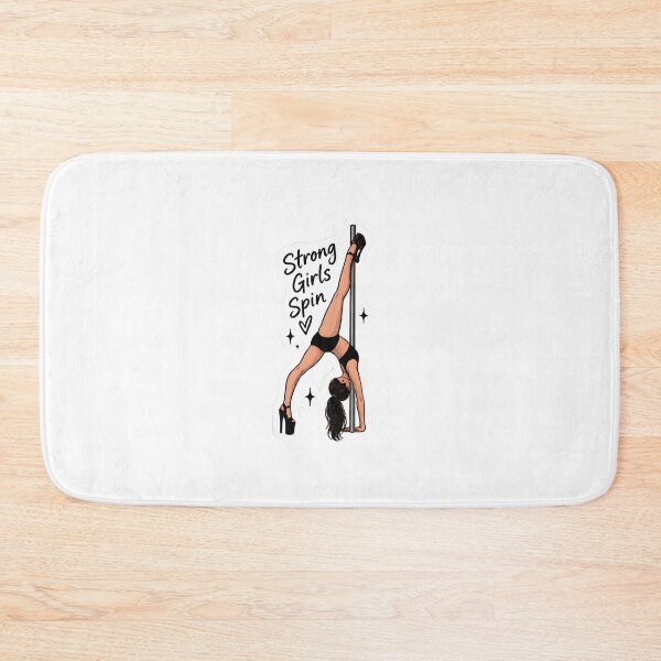 Item preview, Strong Girls Do Pole Sticker – Pole Dance Fitness designed and sold by posteratorshop.