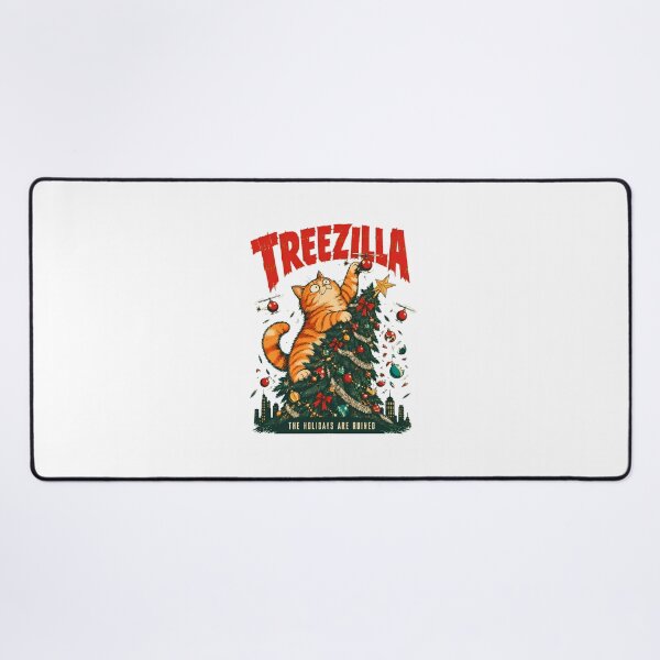 Item preview, Treezilla Cat Destroying Tree Christmas designed and sold by chattsuede.