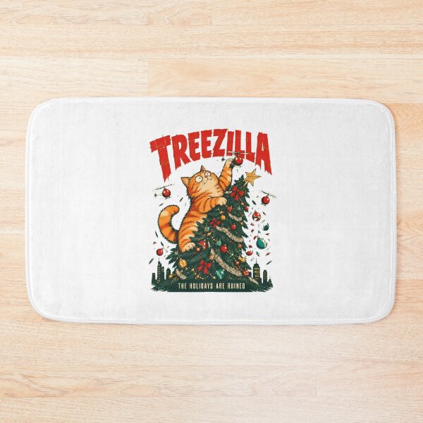 Item preview, Treezilla Cat Destroying Tree Christmas designed and sold by chattsuede.