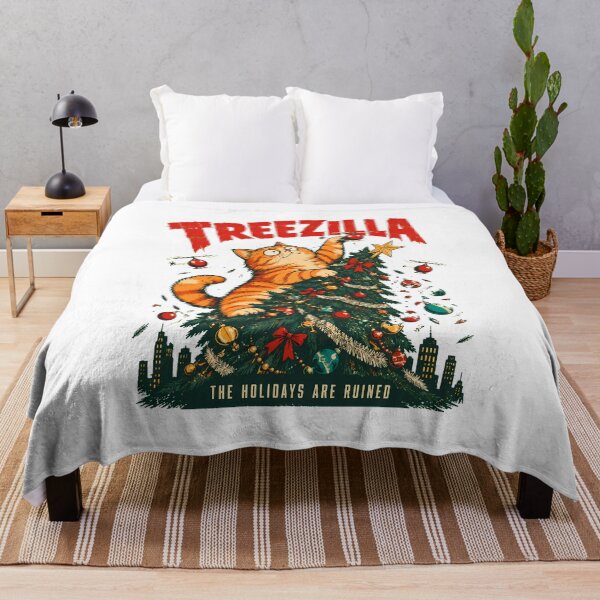 Item preview, Treezilla Cat Destroying Tree Christmas designed and sold by chattsuede.