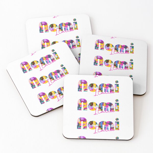 Item preview, Nemi, Roma, Italy, Italia, colorful typography design for travellers designed and sold by Wanderful-roads.
