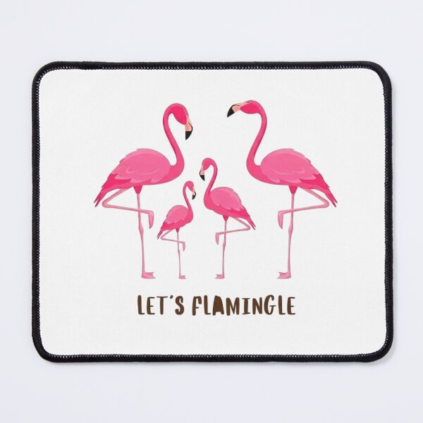 Item preview, Let's Flamingle! Vibes designed and sold by orioleoutdoor.