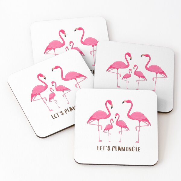 Item preview, Let's Flamingle! Vibes designed and sold by orioleoutdoor.