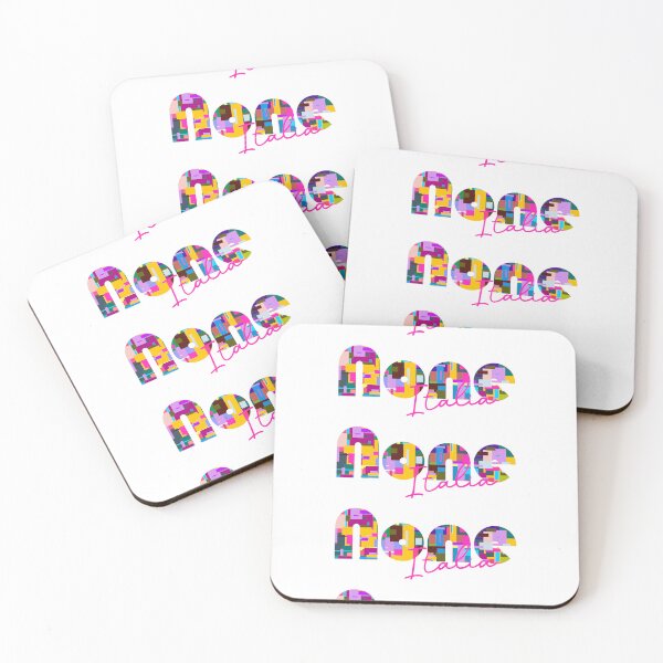 Item preview, None, Torino, Italy, Italia, colorful typography design for travellers designed and sold by Wanderful-roads.