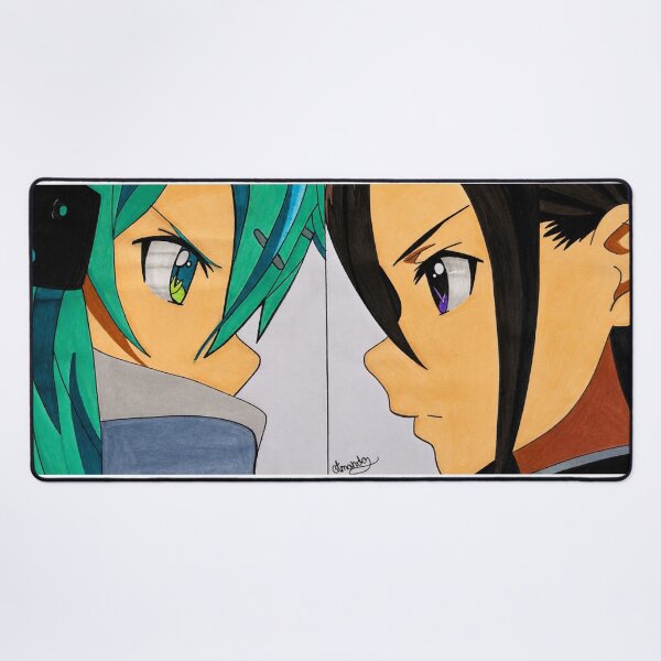 Item preview, Kirito and Sinon (FAN ART) designed and sold by Amanda-Drawing.