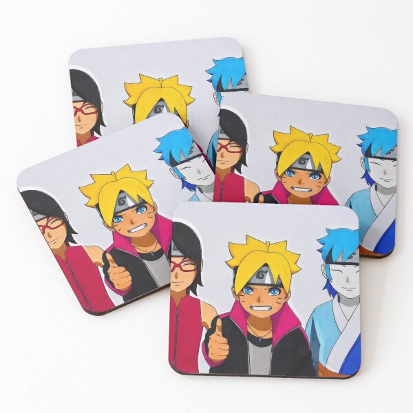 Item preview, Boruto, Sarada and Mitsuki (FAN ART) designed and sold by Amanda-Drawing.
