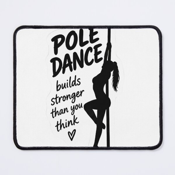 Item preview, Pole Strong Sticker – Strong Pole Dancer designed and sold by posteratorshop.