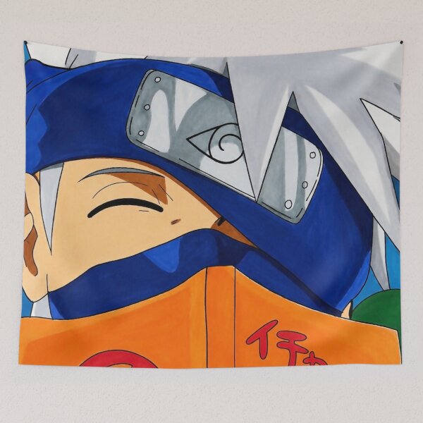Item preview, Kakashi Reading Icha Icha Paradise (FAN ART) designed and sold by Amanda-Drawing.