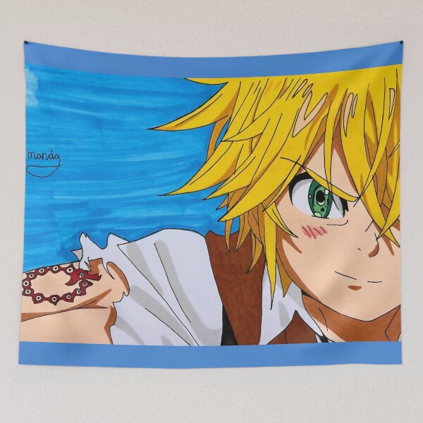 Item preview, Meliodas (FAN ART) designed and sold by Amanda-Drawing.