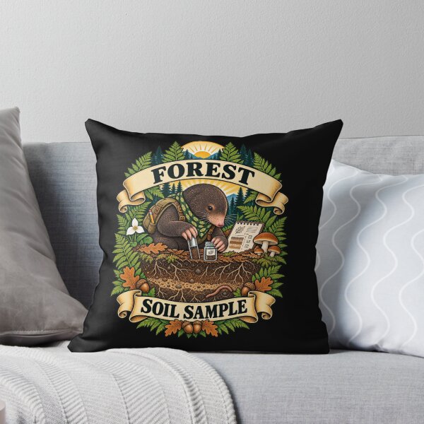 Item preview, Forest Soil Sample - Mole Ecologist designed and sold by Good Mood Foundry.