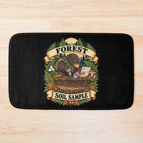 Item preview, Forest Soil Sample - Mole Ecologist designed and sold by Good Mood Foundry.