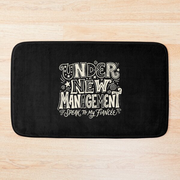 Item preview, Under New Management Speak To My Fiancée Funny Engagement Gift designed and sold by PopStars1993.