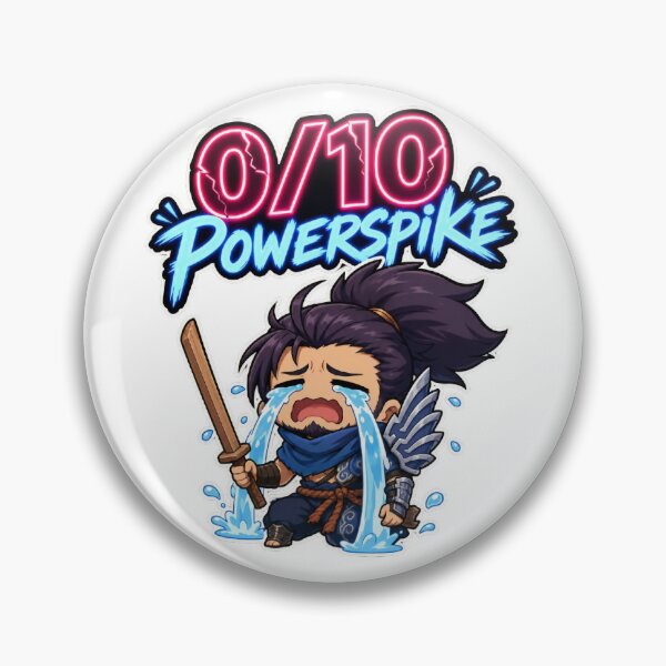 Item preview, Funny Yasuo 0/10 Powerspike Meme - Gaming T-Shirt designed and sold by GGDesigns1.