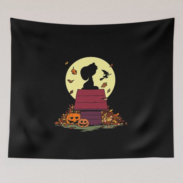 Item preview, snoopy on halloween night designed and sold by waderpaker.